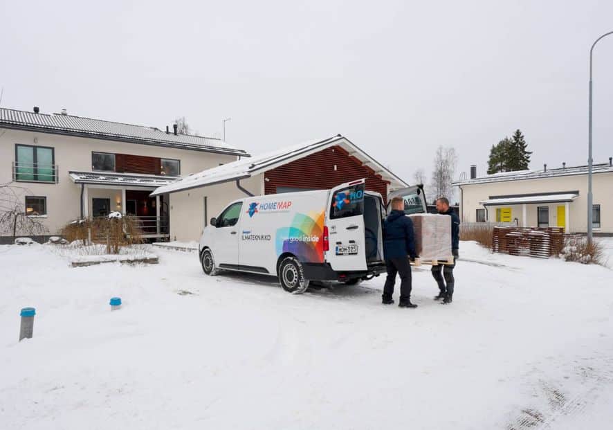 Ilmanvaihtokoneen asennus